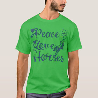 Camiseta Família Cavalo de Paz e Amor