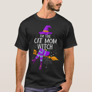 Camiseta Família Combinada EU SOU A Mãe Gata Bruxa