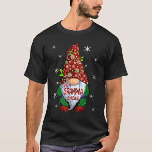 Camiseta Família Combinada O Gnome da Vovó Pj de Natal