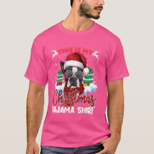 Camiseta Familia Correspondente Feia Natal Santa Hat Boston