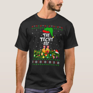 Camiseta Família Correspondente Feia O Feliz Natal