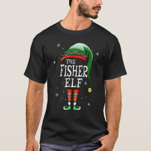 Camiseta Família Correspondente O Elfo de Natal de Fisher