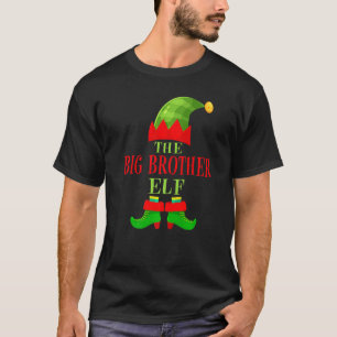 Camiseta Família Correspondente O Grande Irmão Elf Grou De