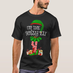 Camiseta Família Correspondente, sou o Natal do Elfo Bossy