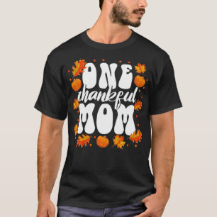 Camiseta Família Correspondente Um Graças Mãe Ação de Graça