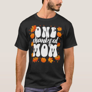 Camiseta Família Correspondente Um Graças Mãe Ação de Graça
