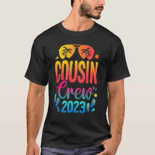 Camiseta Família Cousin Crew 2023 Vacinação de Verão Beach 