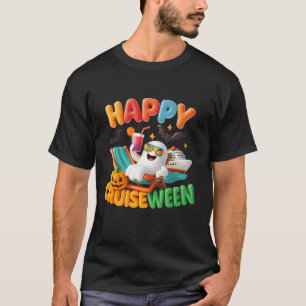 Camiseta Família Cruise Halloween Cruise Squad Feliz Cruise