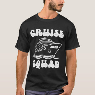 Camiseta Família Cruise Squad 2023 Férias Correspondentes