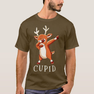 Camiseta Família CUPID Santas Reindeers de Natal