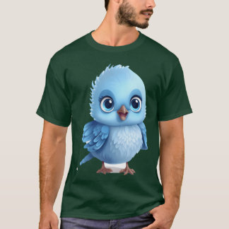 Camiseta Família Cute Bird Baby