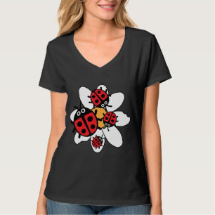 Camiseta Família Cute Kids ladybird