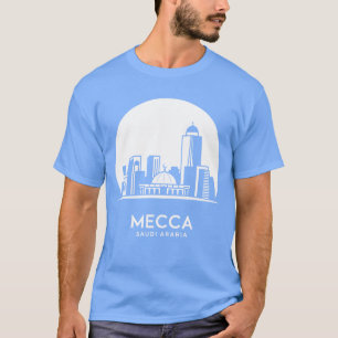 Camiseta Família da cidade de Meca Arábia Saudita