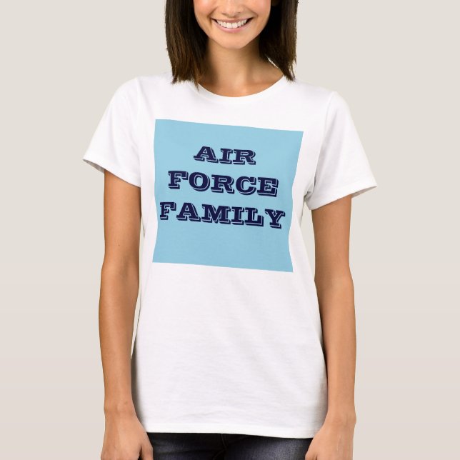 Camiseta Família da Força Aérea T-Shirt (Frente)