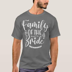 Camiseta Família da Noiva para Festa de Casamento Correspon