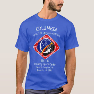 Camiseta Família da tripulação vintage da NASA Space Shuttl