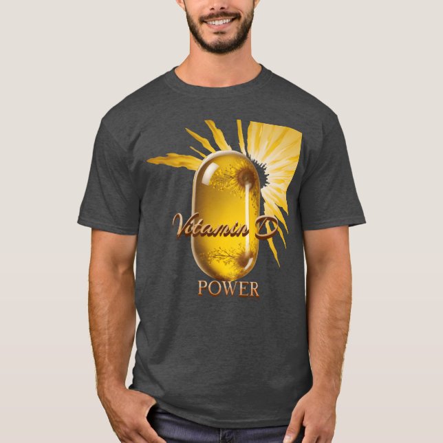 Camiseta família da vitamina D (Frente)