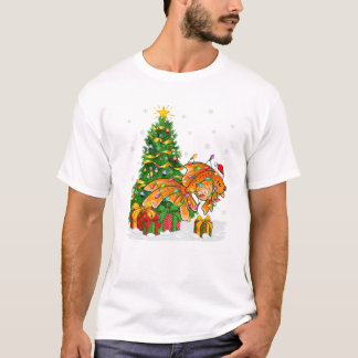Camiseta Família de Amante de Peixe Correspondente