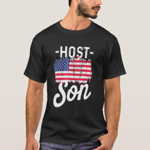 Camiseta Família de Anfitriões Estrangeiro 7 Estudantes do 