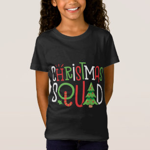 Camiseta Família De Árvores Xmas Engraçada Na Praça De Nata