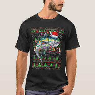 Camiseta Família De Atuneiros Da Pesca Que Correspondem A