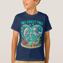 Família de baleias "Pod Sweet Pod"