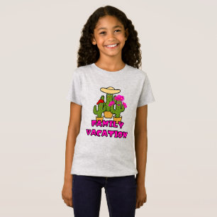 Camiseta Família de cactos em bruto