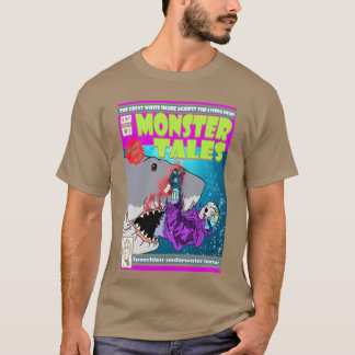 Camiseta Família de capas de quadrinhos Monsterales