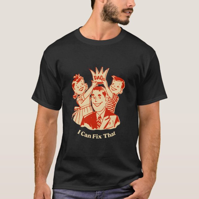 Camiseta Família de dedicação do Pai de trabalho do Duro do (Frente)