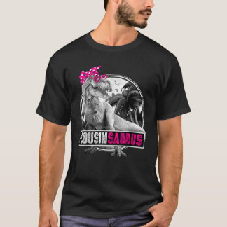 Camiseta Família de Dinossauros Dinossauros Mulheres Fãs d