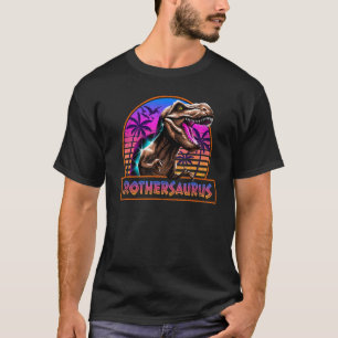 Camiseta Família de Dinossauros Rex T Rex Brothersaurus a c