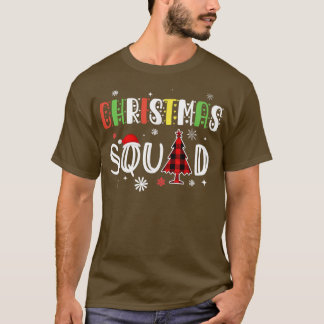 Camiseta Família de Esquadrão de Natal Correspondente a Pij