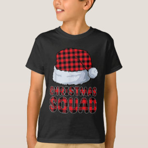 Camiseta Família de Esquadrão de Natal Correspondente a Pij