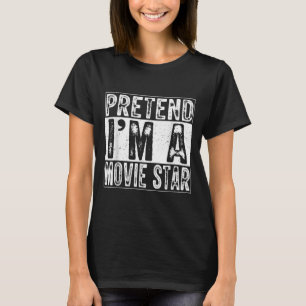 Camiseta Família de Estrela de Cinema Falso Mulheres Homens