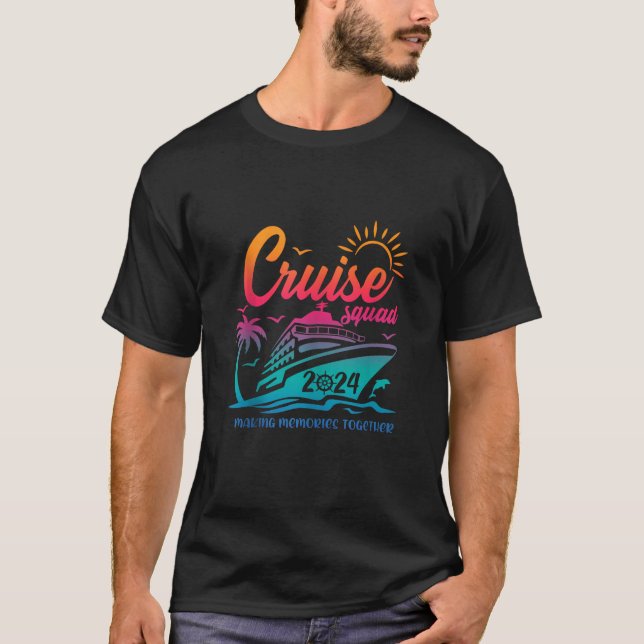 Camiseta Família de Fazeres Cruise Squad 2024 Juntas (Frente)
