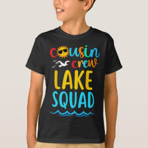 Camiseta Família de Férias de Verão 2025 Cousin Crew Lake S