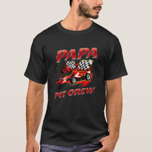 Camiseta Família de Festas de aniversário de Carros de Corr