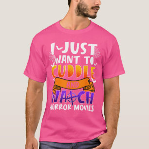 Camiseta família de filme de terror