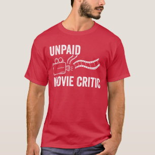 Camiseta Família de Filmes Críticos de Filmes Não Pagos