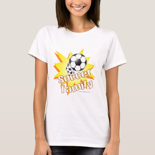Camiseta Família de futebol (Frente)