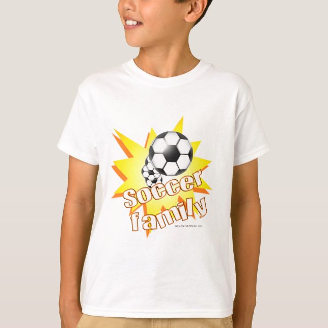 Camiseta Família de futebol (Frente)