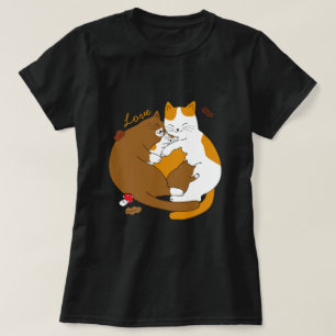 Camiseta Família de Gatos Cujos