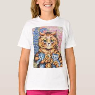 Camiseta Família de Gatos   Louis Wain  