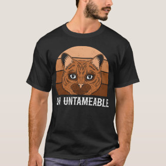 Camiseta Família de gatos não-domáveis