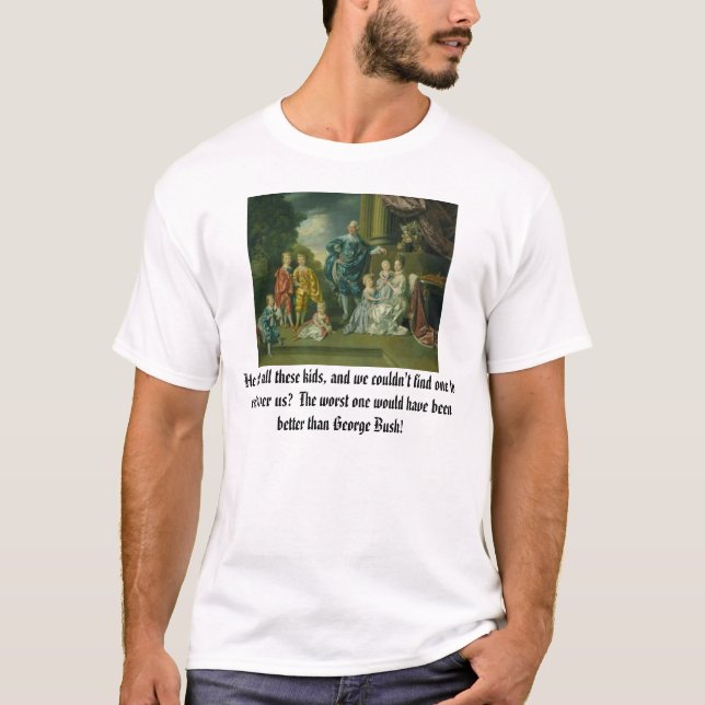 Camiseta Família de George III (Frente)