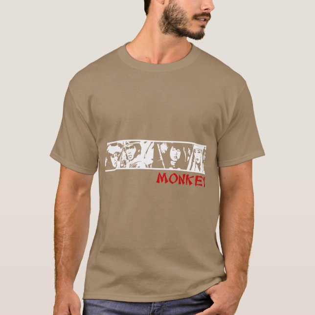 Camiseta família de MACACO (Frente)