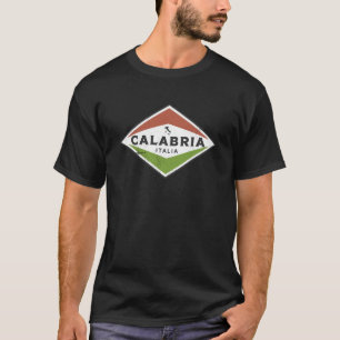 Camiseta Família de menino Vintage Calabria Itália