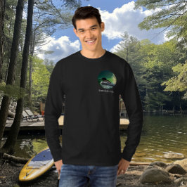 Camiseta Família de mergulhões no lago Butterfield
