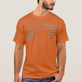 Camiseta Família de motocicletas de motociclista americano