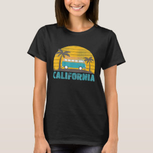 Camiseta Família de Movimentação da Costa do Surf Retro da 